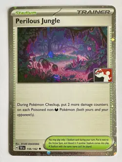 Perilous Jungle Holo Pokemon Prize Pack Series 5 Promo Pokemon Card NM/LP Stamp - Image 1