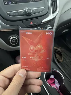 Pokemon Red Victini English White Flare Card #172/086 Pack fresh! - Image 1
