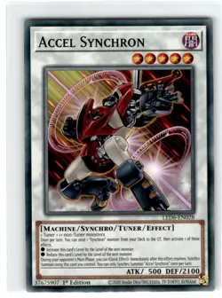 Yu-Gi-Oh! Accel Synchron Common LED6-EN028 Moderately Played 1st Edition - Image 1