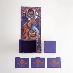 Princess Jasmine Aladdin - Dicewinder Deck Box Yasmine Lorcana Mana Moon Yugioh - Image 1