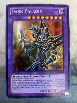 Yugioh! LP Dark Paladin - LCYW-EN048 - Secret Rare - 1st Edition Lightly Played, - Image 1