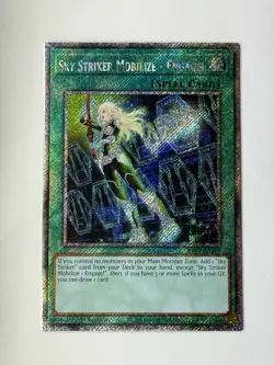 Sky Striker Mobilize - Engage! RA03-EN269 Platinum Secret Rare 1st Edition Mint - Image 1