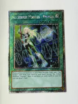 Sky Striker Mobilize - Engage! RA03-EN269 Platinum Secret Rare 1st Edition Mint - Image 4