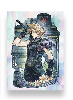 Final Fantasy - Cloud Sleeves - Yugioh Mana Moon Amanda Lapalme New Sealed X70 - Image 1