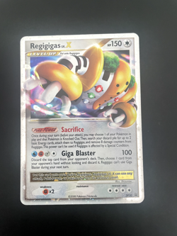 Regigigas LV.X DP30 Diamond and Pearl Holo Pokemon Card LP - Image 1