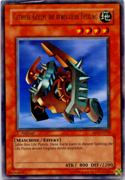 Yu-Gi-Oh! TCG 1st Edition Ultra Rare- Gear Golem The Moving Fortress-*IN GERMAN* - Image 1