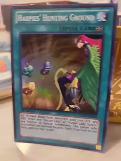 Harpies' Hunting Grounds LCJW-EN102 - 1st Edition Super Rare NM Yugioh Card - Image 2