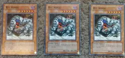 x3 Ryu Kokki (SD2-EN008, x2 1st Edition) YuGiOh card Lot - Image 2