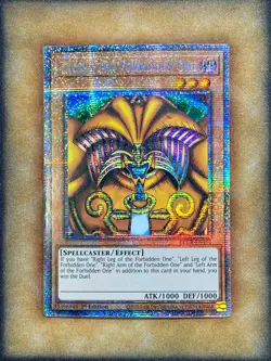 Yugioh Exodia the Forbidden One BLCR-EN101 Starlight Rare 1st Ed NM - Image 1