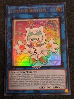 Yu-Gi-Oh! Yummy Snatchy - JUSH-EN022 - Ultra Rare - NEAR MINT! - Image 1