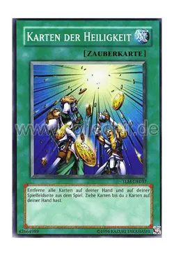Yugioh TLM-DE037 - Karten der Heiligkeit - Unlimitiert - Image 1