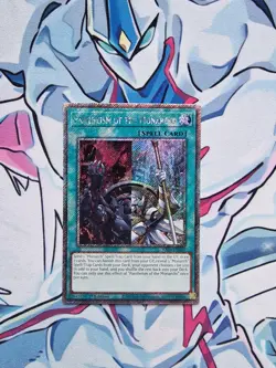 Pantheism Of The Monarchs 1st Edition Platinum Rare RA04 Yugioh Card - Image 1