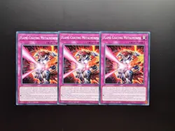 Flame Coating Metalmorph 1st Edition Common SUDA-EN075 Yu-Gi-Oh Card PLAYSET - Image 1