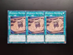 Mitsurugi Prayers 1st Edition Common SUDA-EN094 Yu-Gi-Oh Card PLAYSET - Image 1