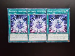 Crystron Inclusion 1st Edition Common SUDA-EN061 Yu-Gi-Oh Card PLAYSET LP - Image 1