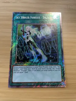 Sky Striker Mobilize - Engage! RA03-EN269 Platinum Secret Rare 1st Edition NM - Image 1