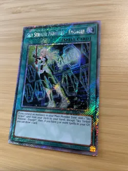 Sky Striker Mobilize - Engage! RA03-EN269 Platinum Secret Rare 1st Edition NM - Image 3