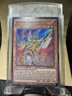 🔥 YUGIOH • LEMON MAGICIAN GIRL • SECRET RARE • MVP1-ENS51 • 1st • NM 🔥 - Image 1