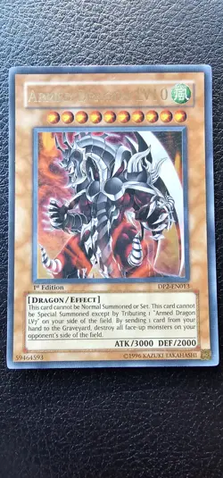 Yu-Gi-Oh! TCG Armed Dragon LV10 - Chazz Princeton - DP2-EN013 1st Edition Ultra - Image 1