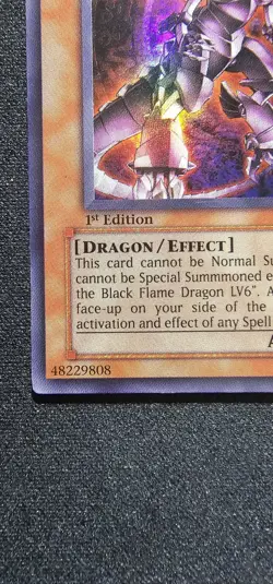 Yu-Gi-Oh! TCG Horus the Black Flame Dragon LV8 Soul of the Duelist SOD-EN008 1st - Image 3