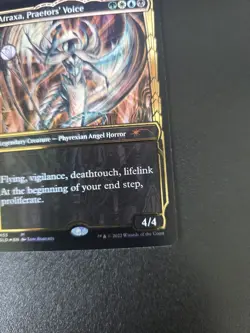 Atraxa, Praetors' Voice, SLD 453, Borderless Gilded Foil Near Mint - Image 5