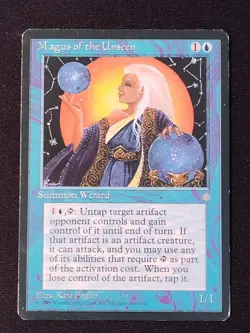 Magus Of The Unseen MTG Card Ice Age Magic The Gathering Lightly Played LP - Image 1
