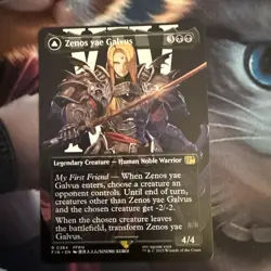 Magic MTG Final Fantasy Zenos yae Galvus #384 *NON-FOIL* Borderless Rare FFXIV - Image 1