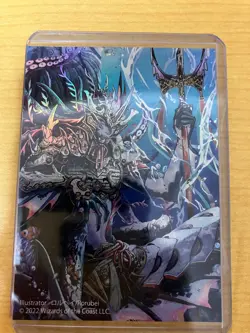 Lord of Atlantis MTG Magic mini poster 2022 wpn 30th foil - Image 2