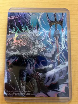 Lord of Atlantis MTG Magic mini poster 2022 wpn 30th foil - Image 4