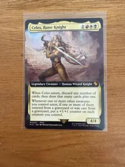 Celes, Rune Knight (REGULAR) x1 - MTG Final Fantasy Commander FIC #167 - Image 1