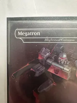 1x Megatron (Blightsteel Colossus) ~~ Borderless - Foil NM-Mint, English Secret - Image 5