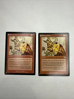 MTG x2 Flaring Pain 2x Judgment Regular The List Reprints￼ - Image 1