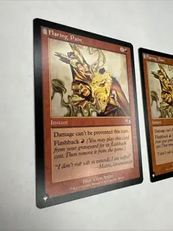MTG x2 Flaring Pain 2x Judgment Regular The List Reprints￼ - Image 4