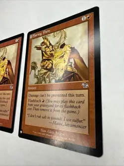 MTG x2 Flaring Pain 2x Judgment Regular The List Reprints￼ - Image 5