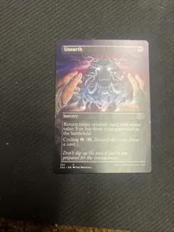 Unearth (Borderless) Double Masters 2022 Regular - Image 1