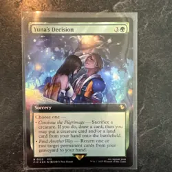 Yuna's Decision Extended Art Rare Foil Card - Image 1