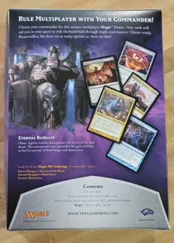 Eternal Bargain Commander Deck Sealed Mtg Magic The Gathering 2013 - Image 2