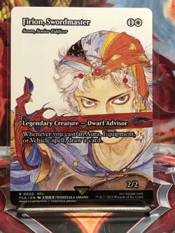Firion, Swordmaster - Sram, Senior Edificer (Non-foil) [Showcase] FCA 0003 R MTG - Image 1