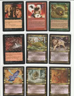 Magic the Gathering MIRAGE Lot of 68 Cards - Image 1