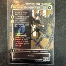 Dion, Bahamut's Dominant (Borderless) Final Fantasy Foil - Image 2