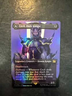 Cecil, Dark Knight (Borderless) Final Fantasy Foil - Image 1