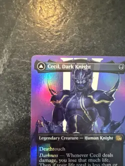 Cecil, Dark Knight (Borderless) Final Fantasy Foil - Image 3