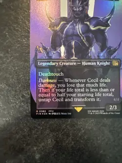 Cecil, Dark Knight (Borderless) Final Fantasy Foil - Image 4