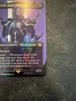 Cecil, Dark Knight (Borderless) Final Fantasy Foil - Image 5