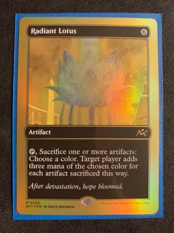 Radiant Lotus (First-Place Foil) - Aetherdrift (DFT) - Image 1