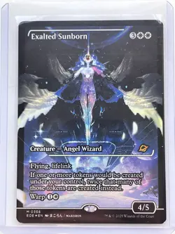 Exalted Sunborn (Showcase) (Fracture Foil) Edge of Eternities Foil - Image 1