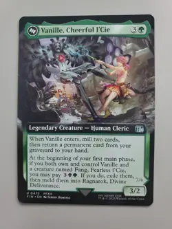 MTG Vanille, Cheerful l'Cie Final Fantasy Extended Art Uncommon - Image 1