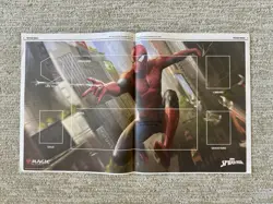 SDCC 2025 Magic the Gathering x Spider-Man Daily Bugle Newspaper Playmat - Image 2