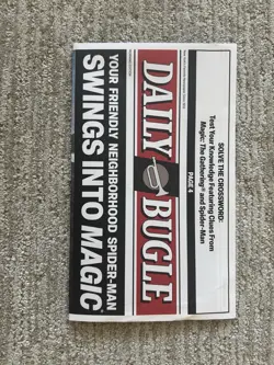 SDCC 2025 Magic the Gathering x Spider-Man Daily Bugle Newspaper Playmat - Image 4