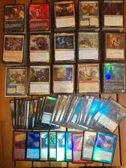 Magic The Gathering Huge Bulk Card Lot. Over Approx 1400 + Cards Holos & More - Image 2